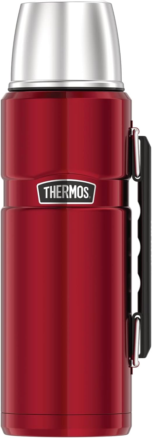 THERMOS STAINLESS STEEL DOUBLE WALL 1.2L KIRMIZI