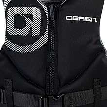 OBRIEN VEST MENS TRADITIONAL BLACK/GRAY