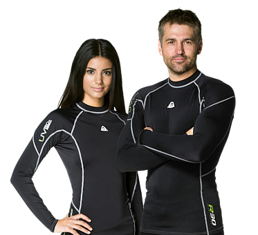 WATERPROOF R30 RUSH GUARD LONG SLEEVE MAN